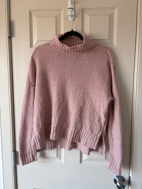 🤍 EILEEN FISHER - Organic Cotton Sweater - Pink - SIZE XS
